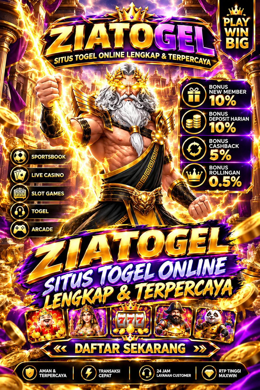 ZIATOGEL >> SITUS TOGEL ONLINE LENGKAP & TERPERCAYA  